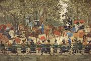 Maurice Prendergast Central Park, oil on canvas